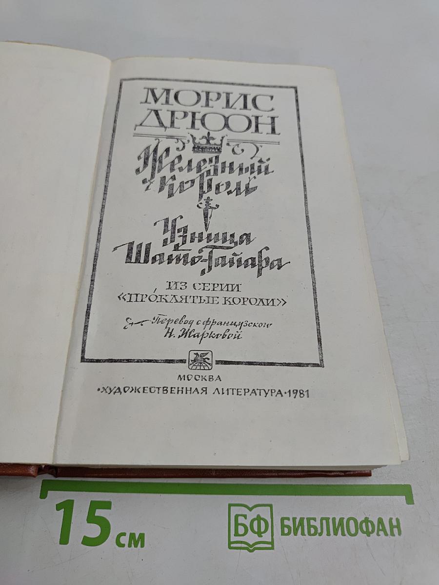 Железный король. Узница Шато-Гайара