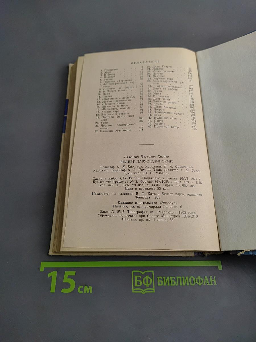 Белеет парус одинокий