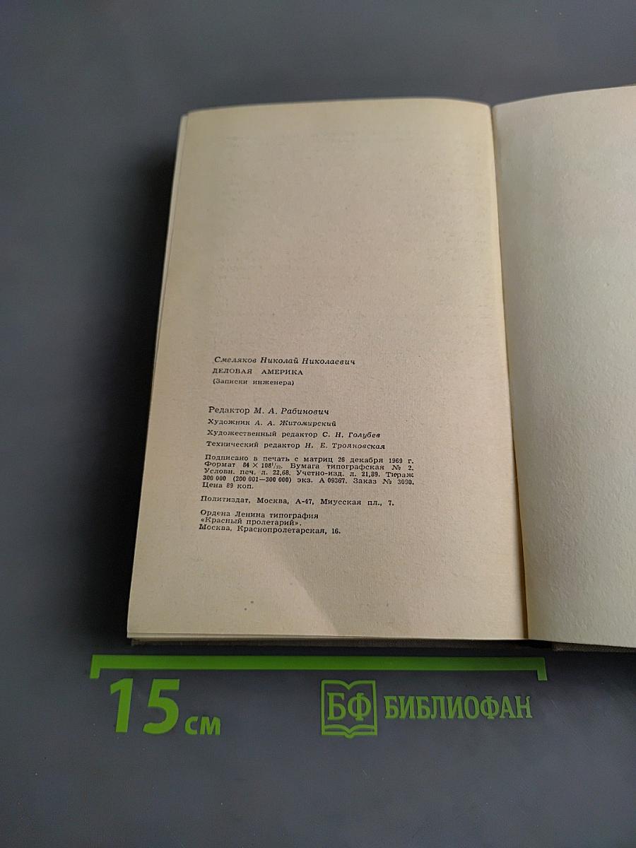 Деловая Америка (Записки инженера)
