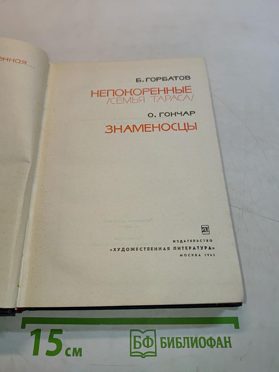 Непокоренные. Знаменосцы