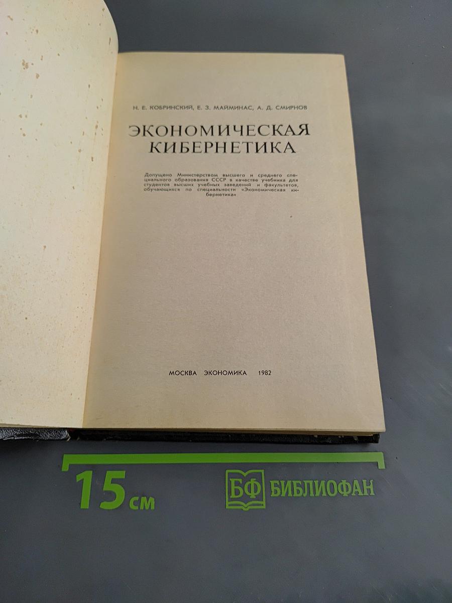 Экономическая кибернетика