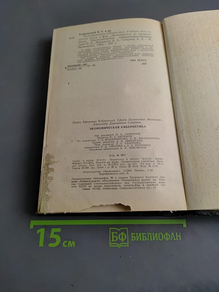 Экономическая кибернетика