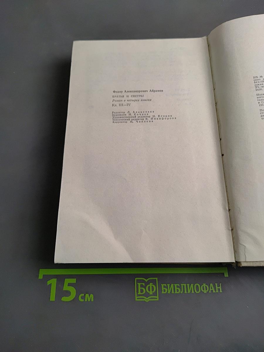 Братья и сестры. Роман в четырех книгах. Книги III-IV
