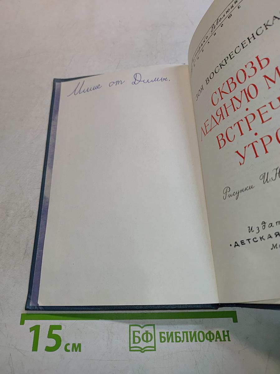 Сквозь ледяную мглу. Встреча. Утро