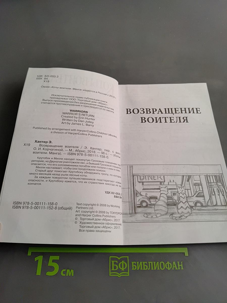 Коты-воители. Возвращение воителя