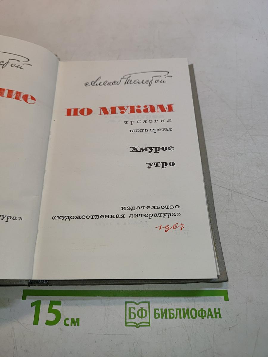 Хождение по мукам. Трилогия. Книга третья. Хмурое утро