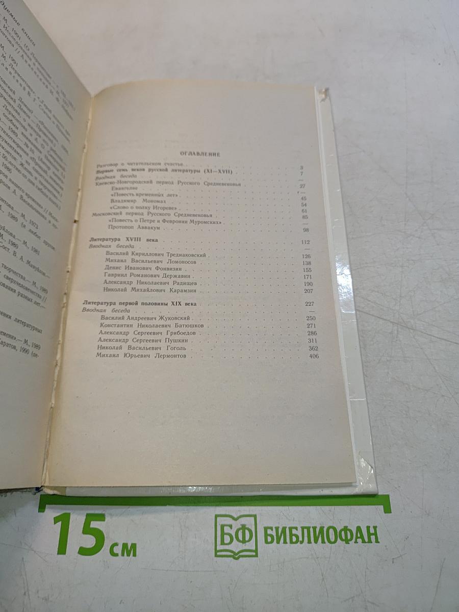 Русская литература 9 класс