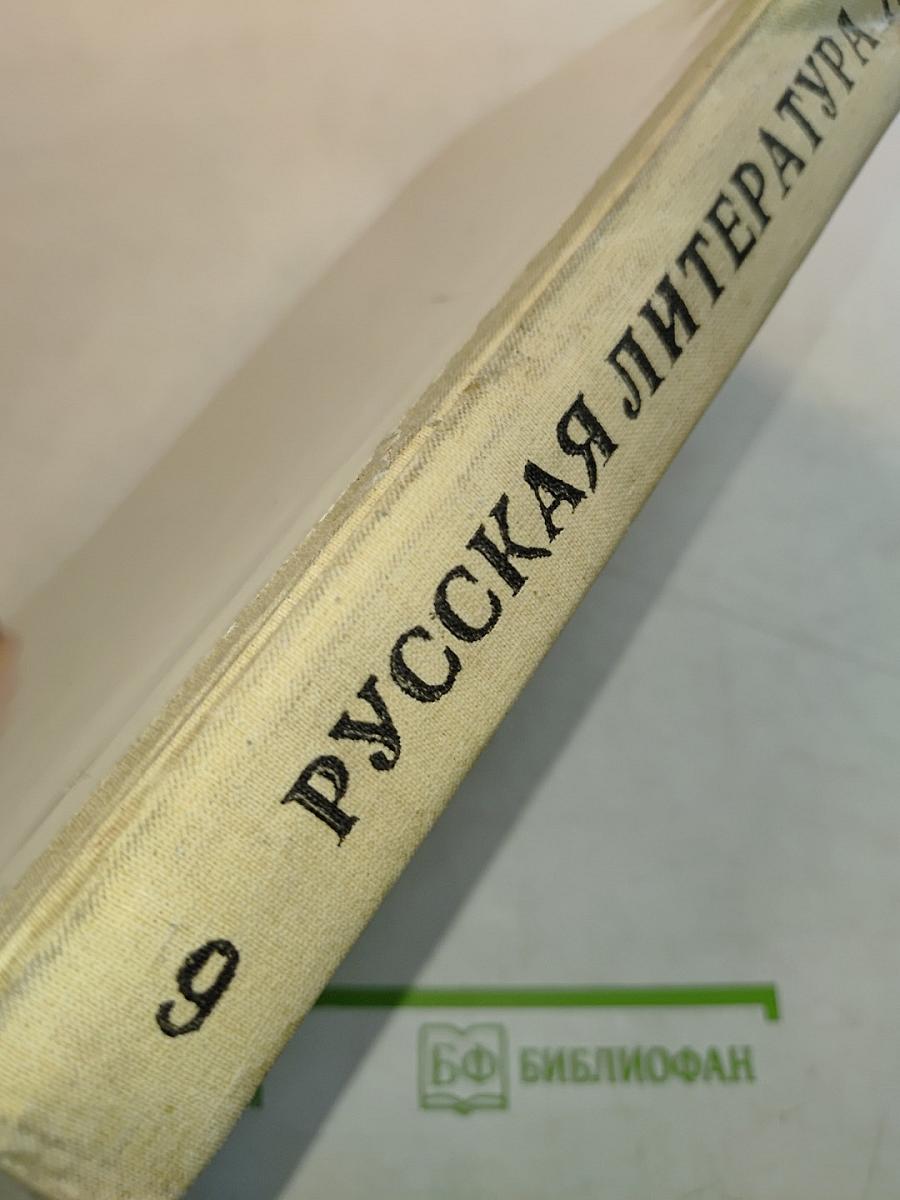 Русская литература 9 класс