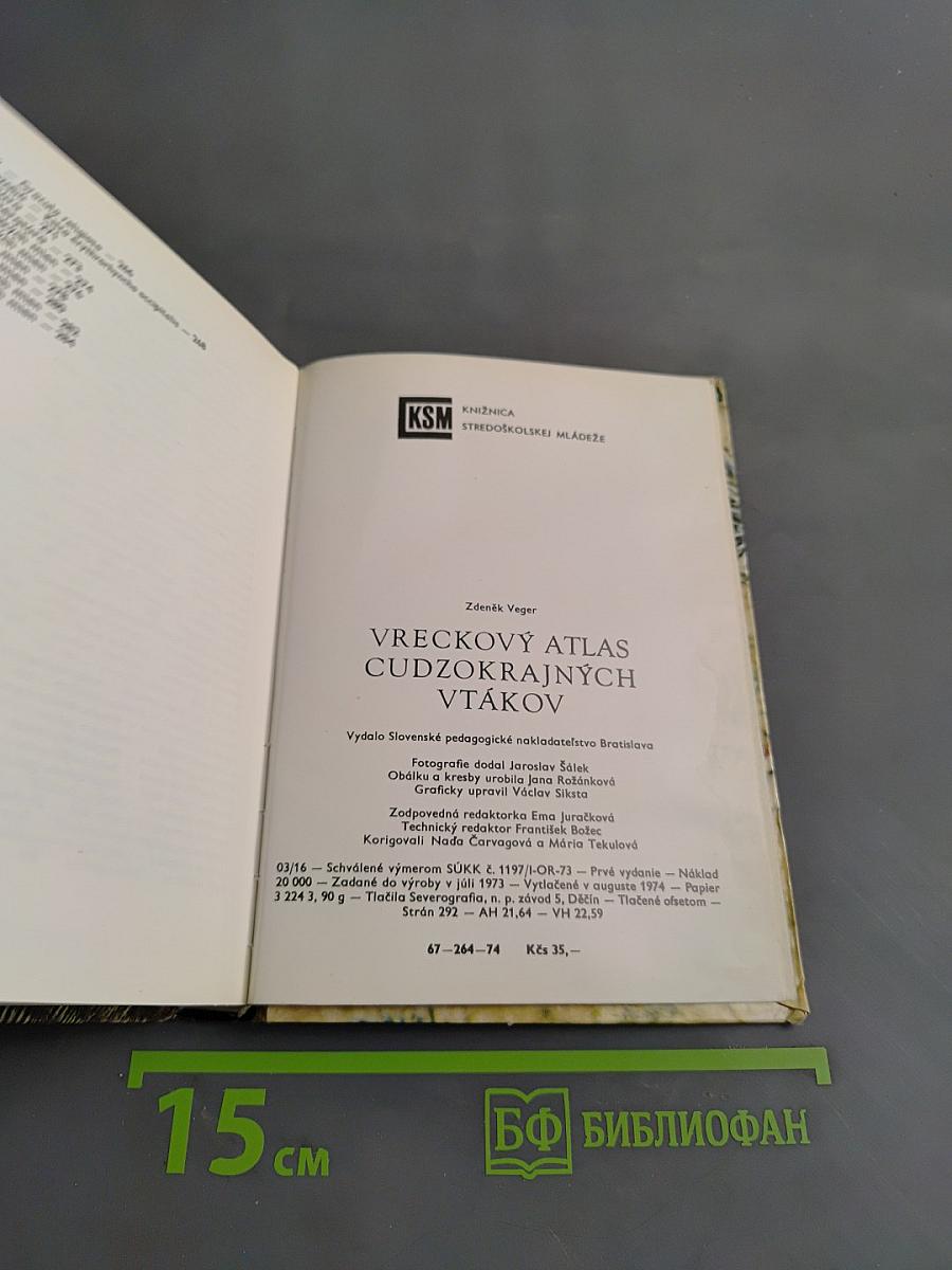 Vreckový atlas cudzokrajných vtákov