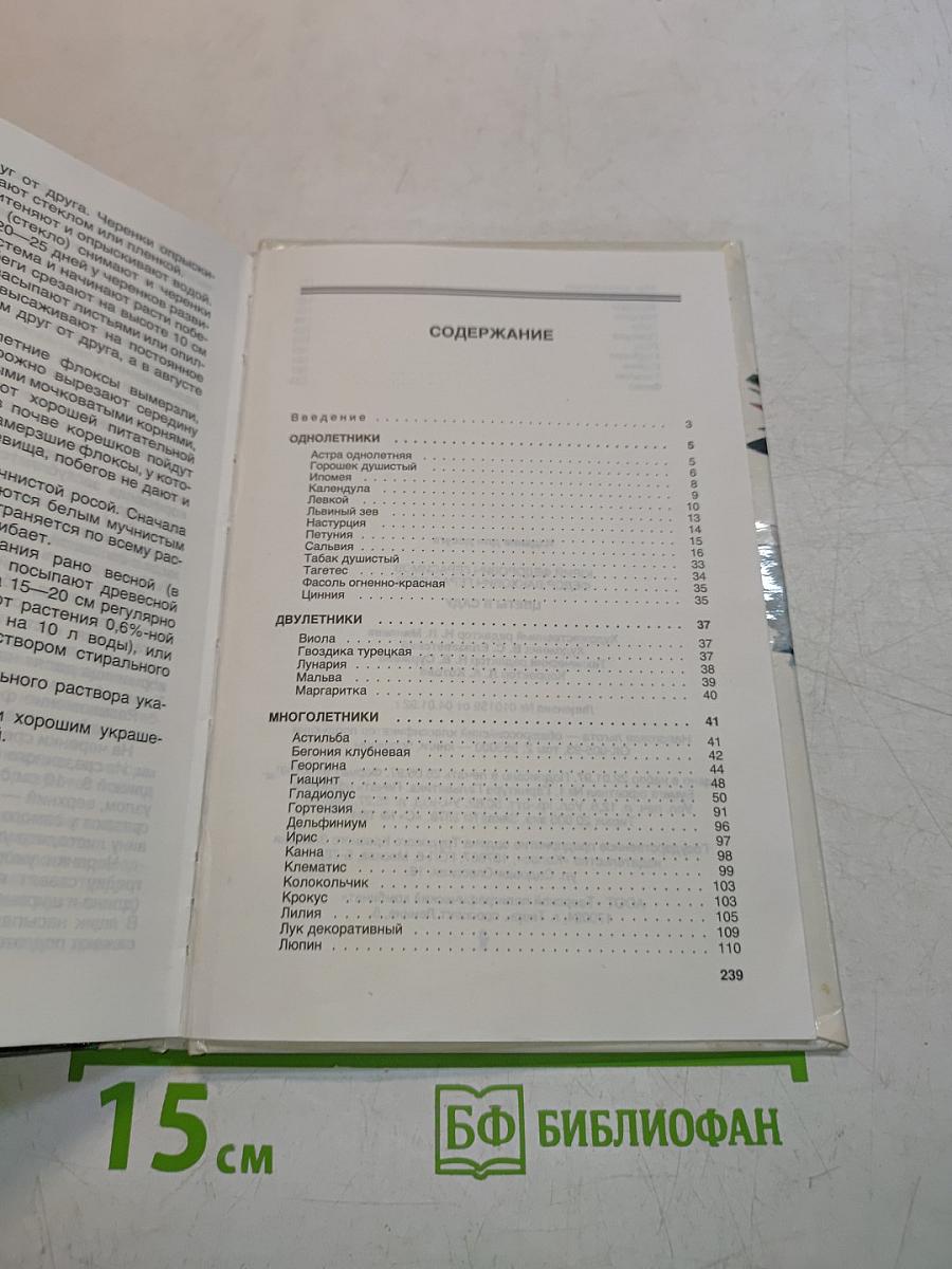 Цветы в саду