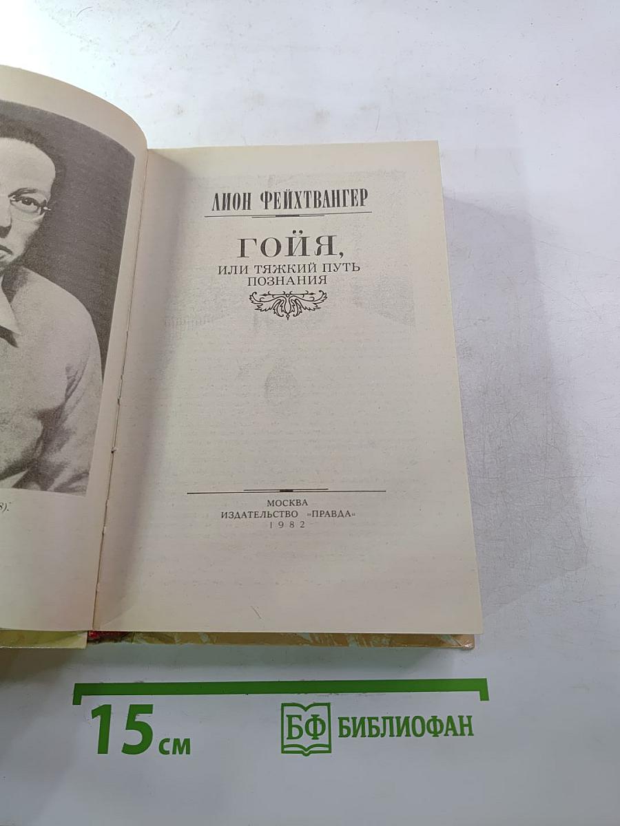 Гойя, или Тяжкий путь познания