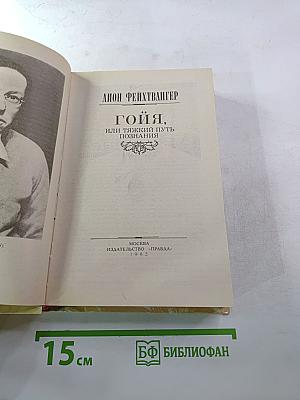 Гойя, или Тяжкий путь познания