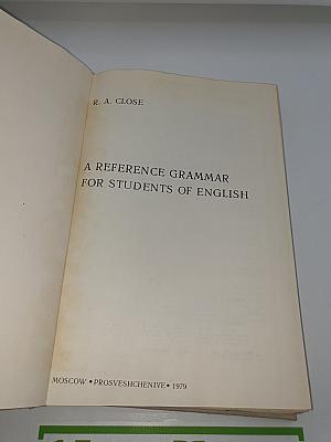 A Reference Grammar for Students of English