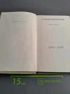 Стихотворения. Книга третья (1907-1916). Том 3
