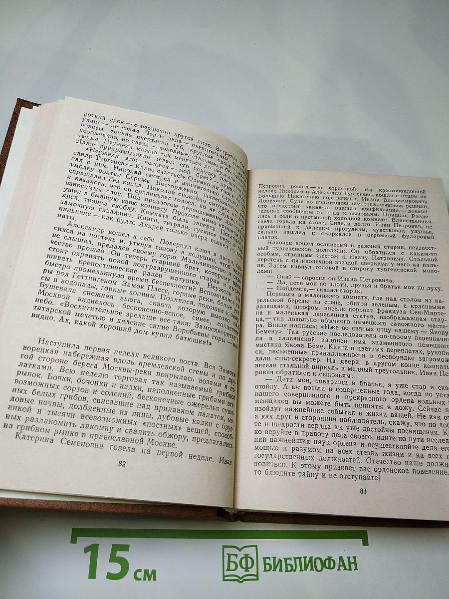 Повесть о братьях Тургеневых. Осуждение Паганини