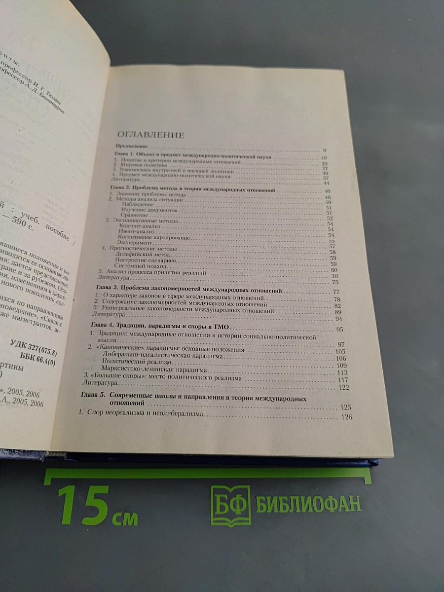 Теория международных отношений