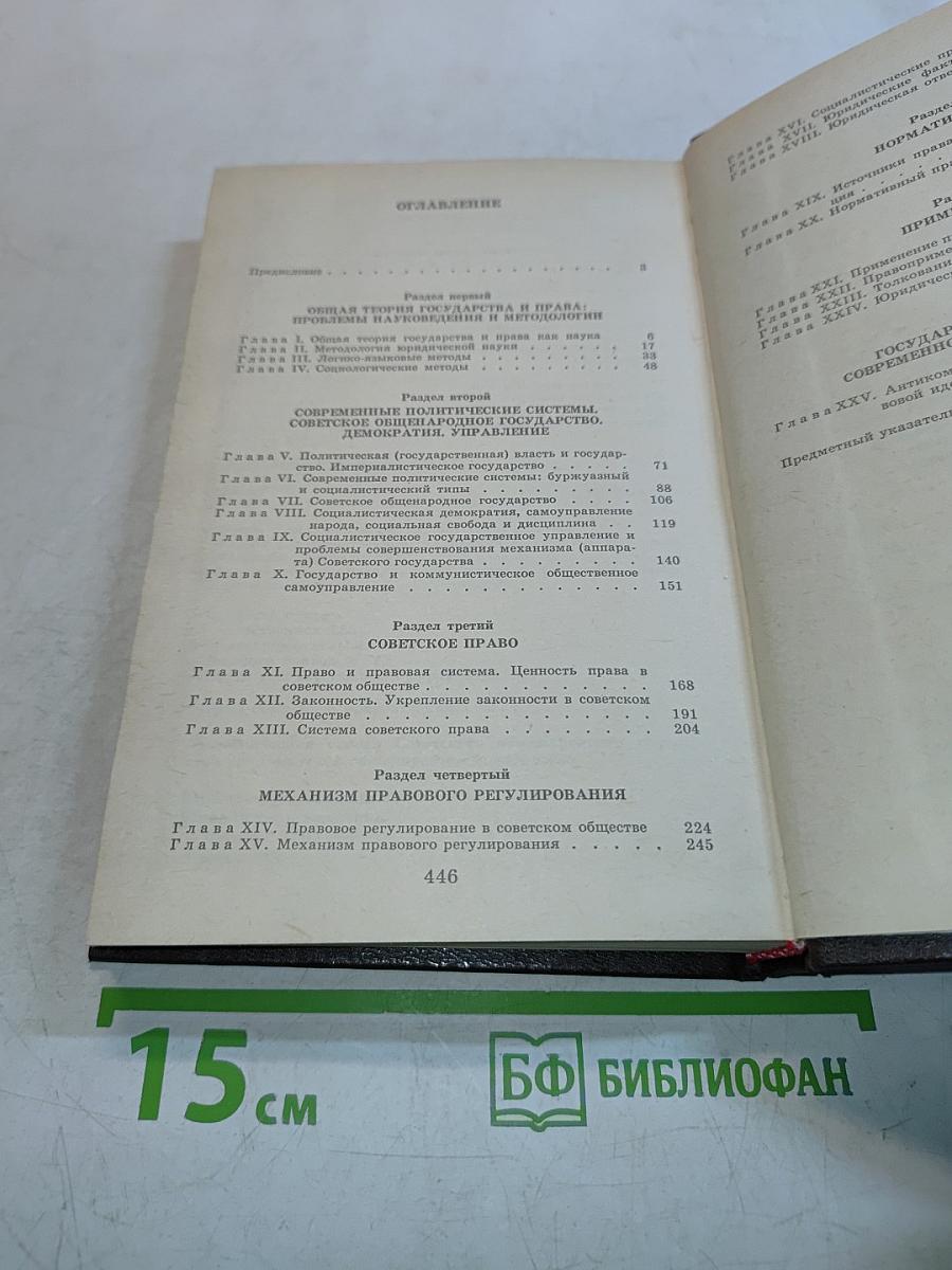 Проблемы теории государства и права