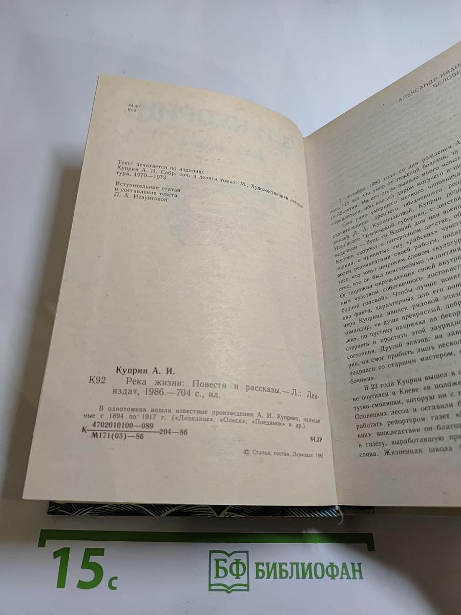 Река жизни: Повести и рассказы