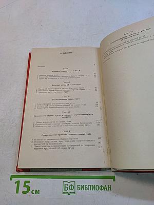 Охрана труда в СССР (Правовые проблемы)
