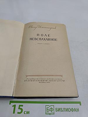 Поле невспаханное