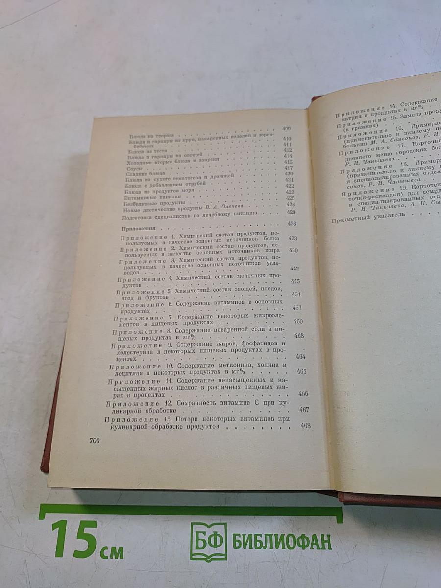 Справочник по диетологии