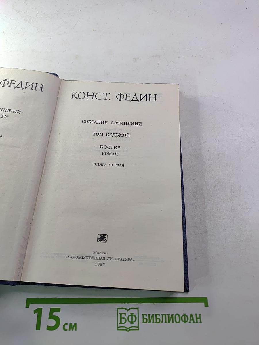 Костёр. Роман. Книга первая. Том седьмой