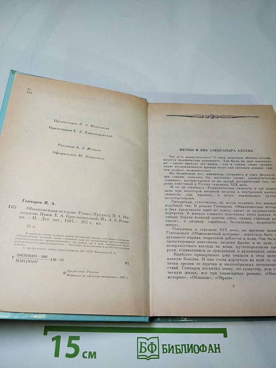 Обыкновенная история