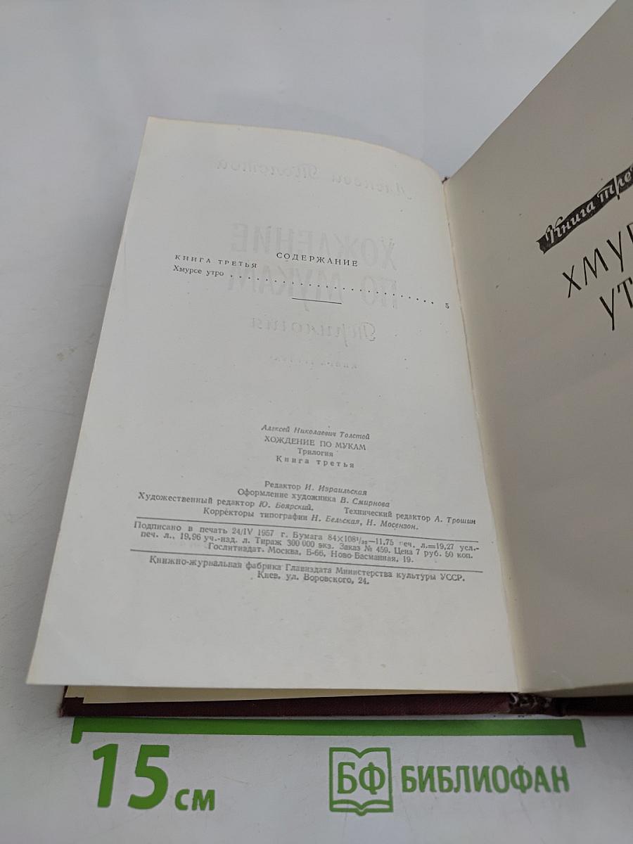 Хождение по мукам. Книга третья