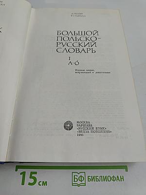 Большой польско-русский словарь