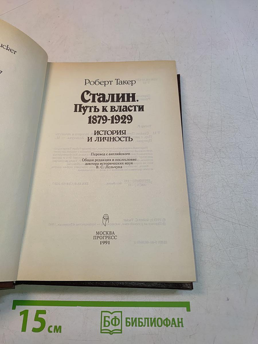 Сталин. Путь к власти. 1879-1929. История и личность