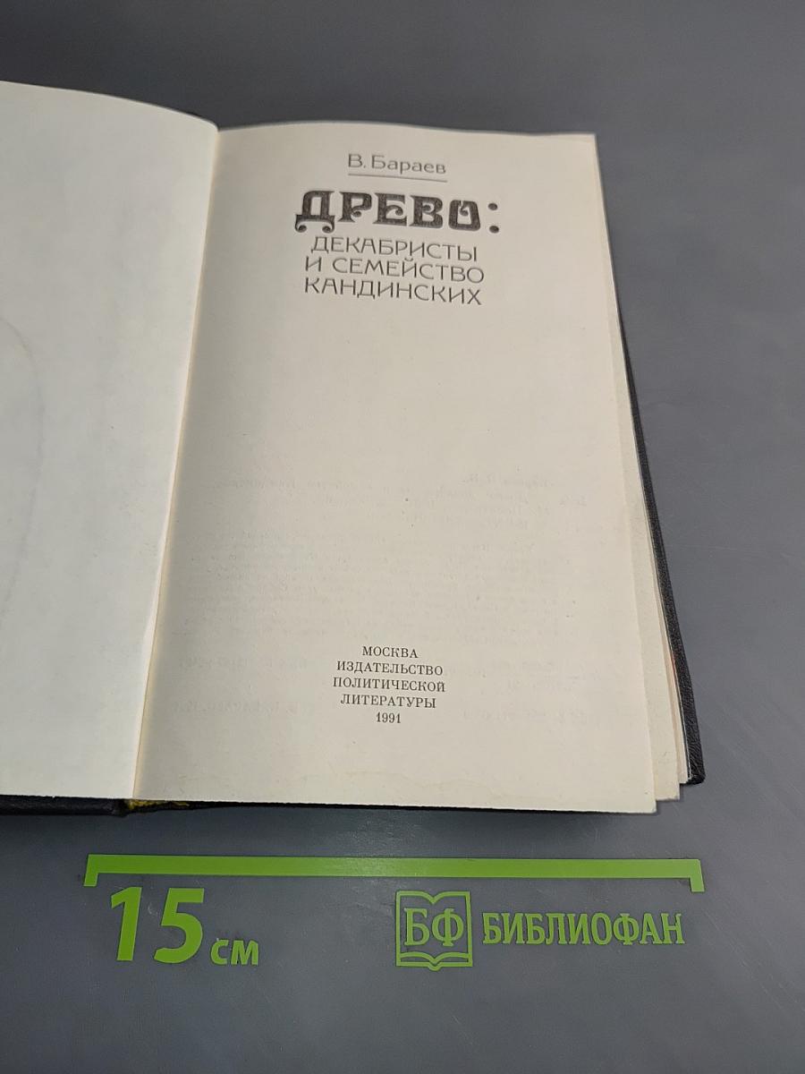 Древо: декабристы и семейство Кандыинских