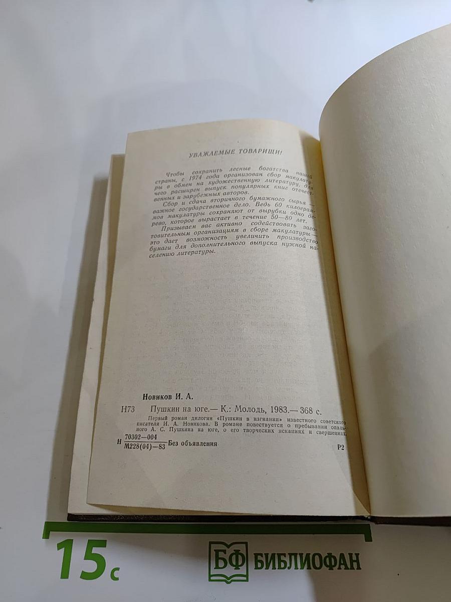 Пушкин на Юге