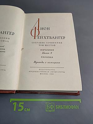 Симона. Собрание сочинений в том шестом. Книга 3