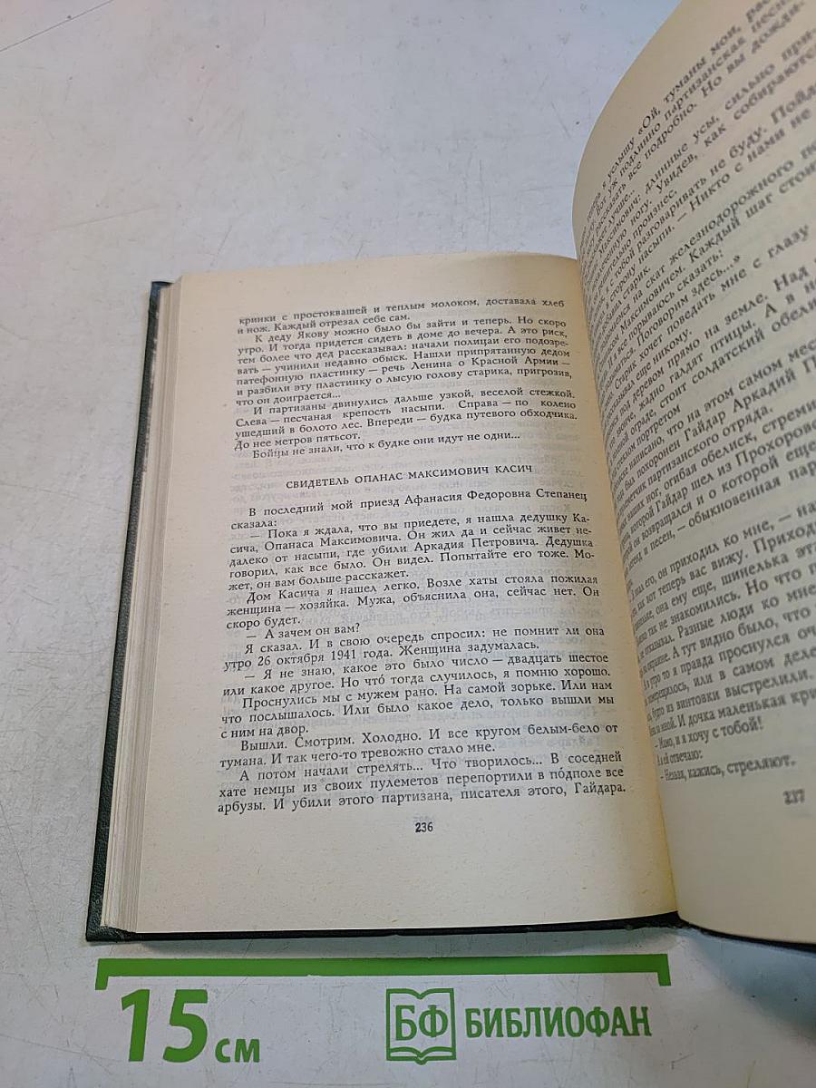 Партизанской тропой Гайдара