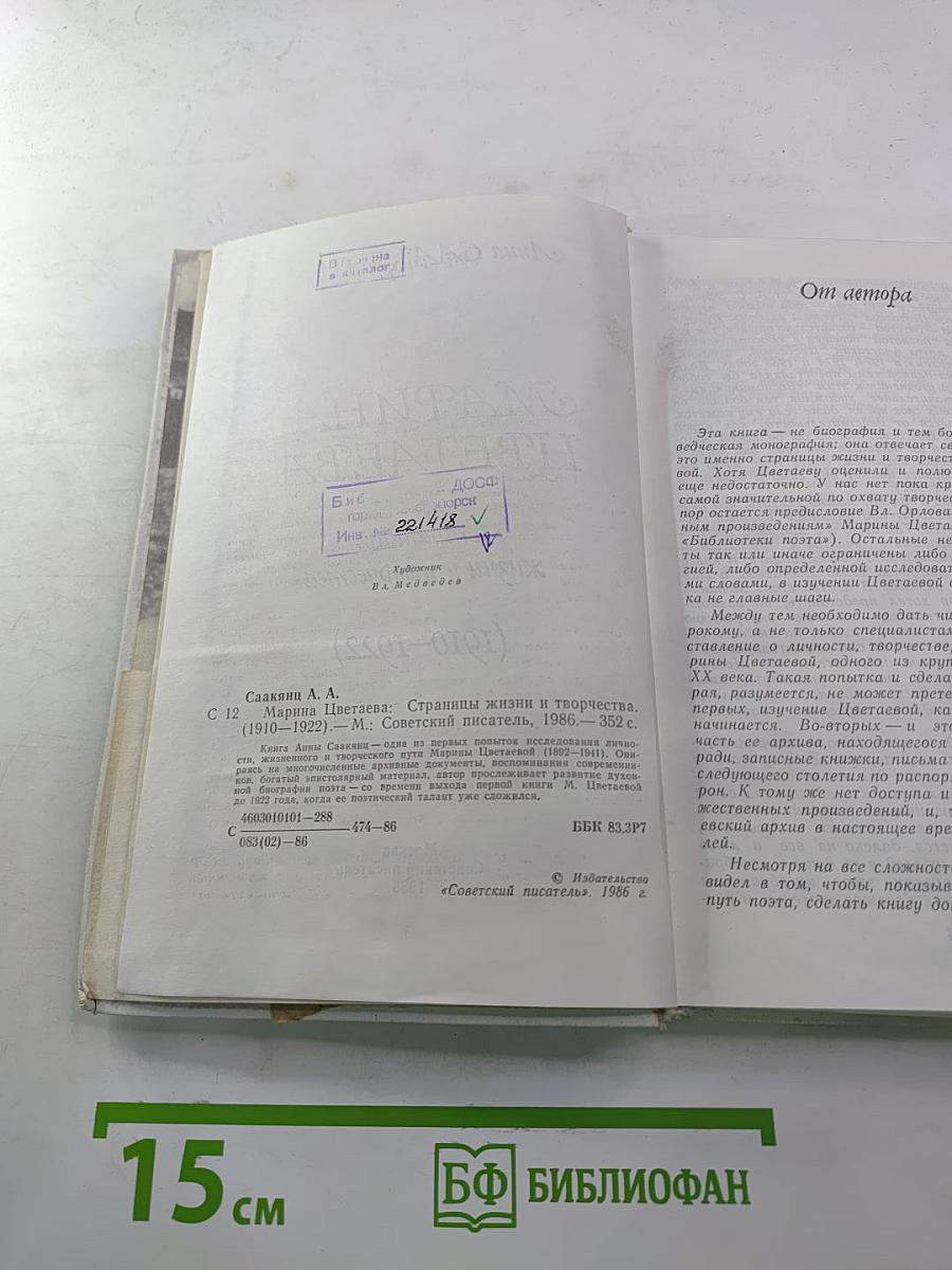 Марина Цветаева. Страницы жизни и творчества (1910-1922)