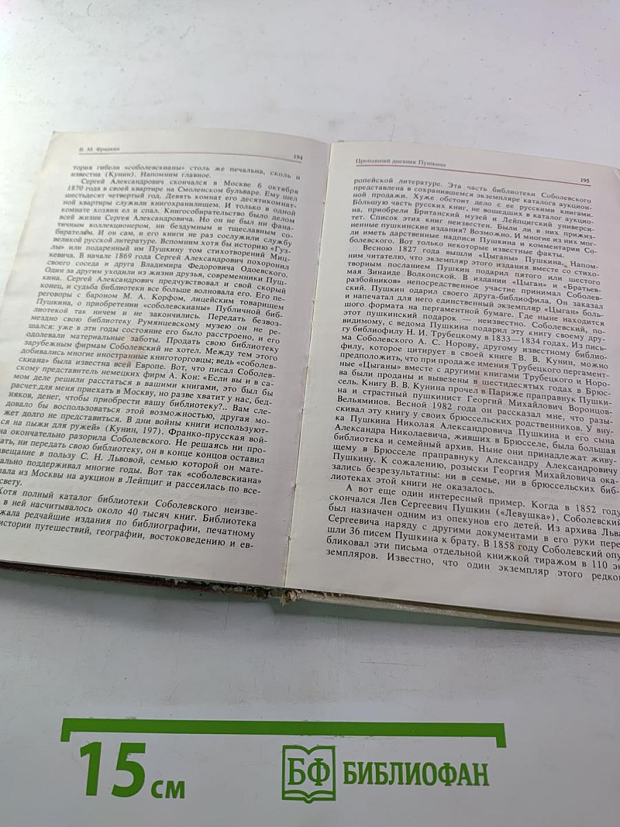 Пропавший дневник Пушкина
