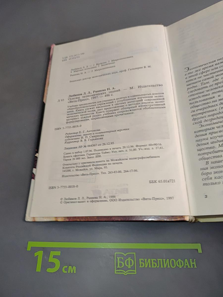 Основы экономических знаний