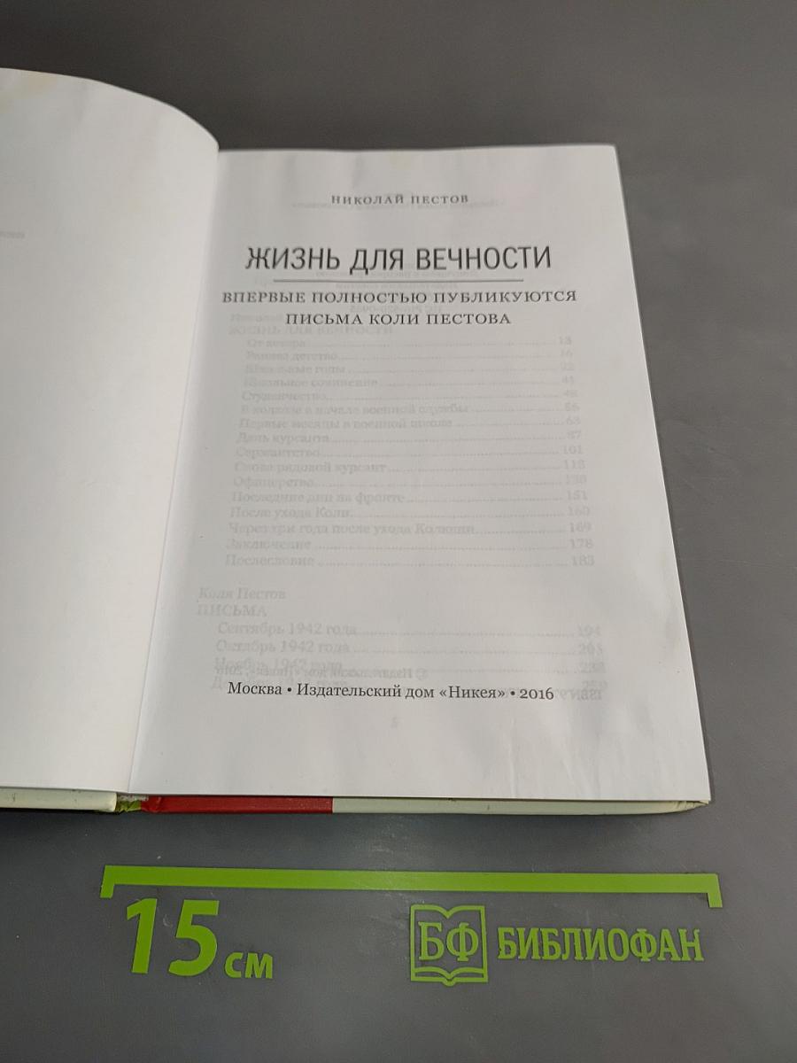 Жизнь для вечности. Впервые полностью публикуются письма Коли Пестова
