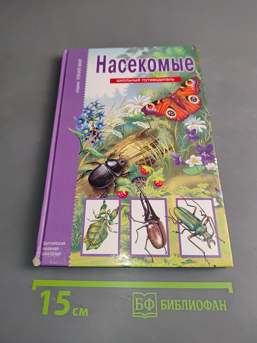 Насекомые. Школьный путеводитель