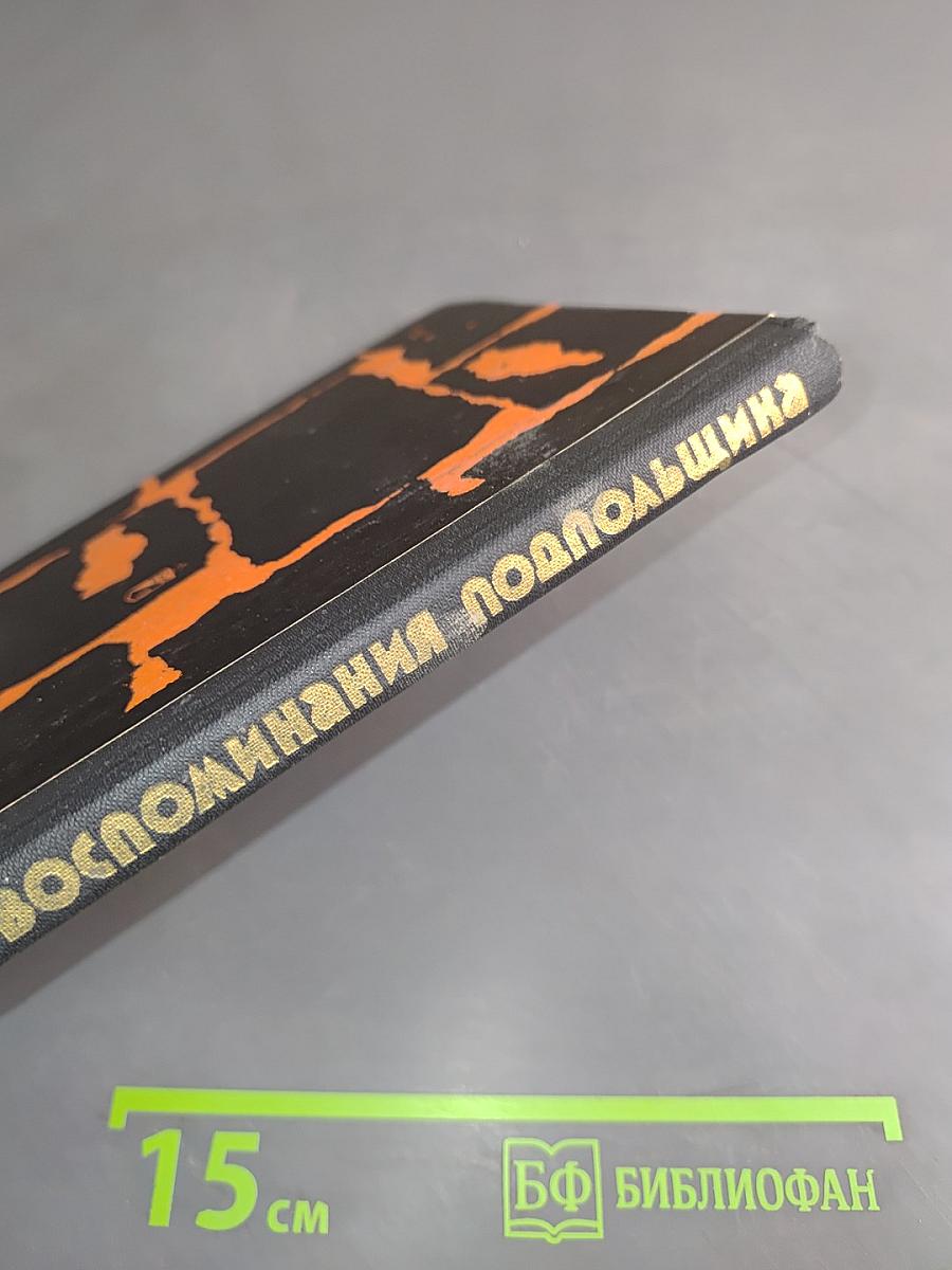 Воспоминания подпольщика