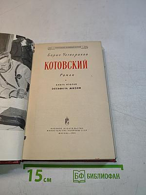 Котовский. Книга вторая. Эстафета жизни