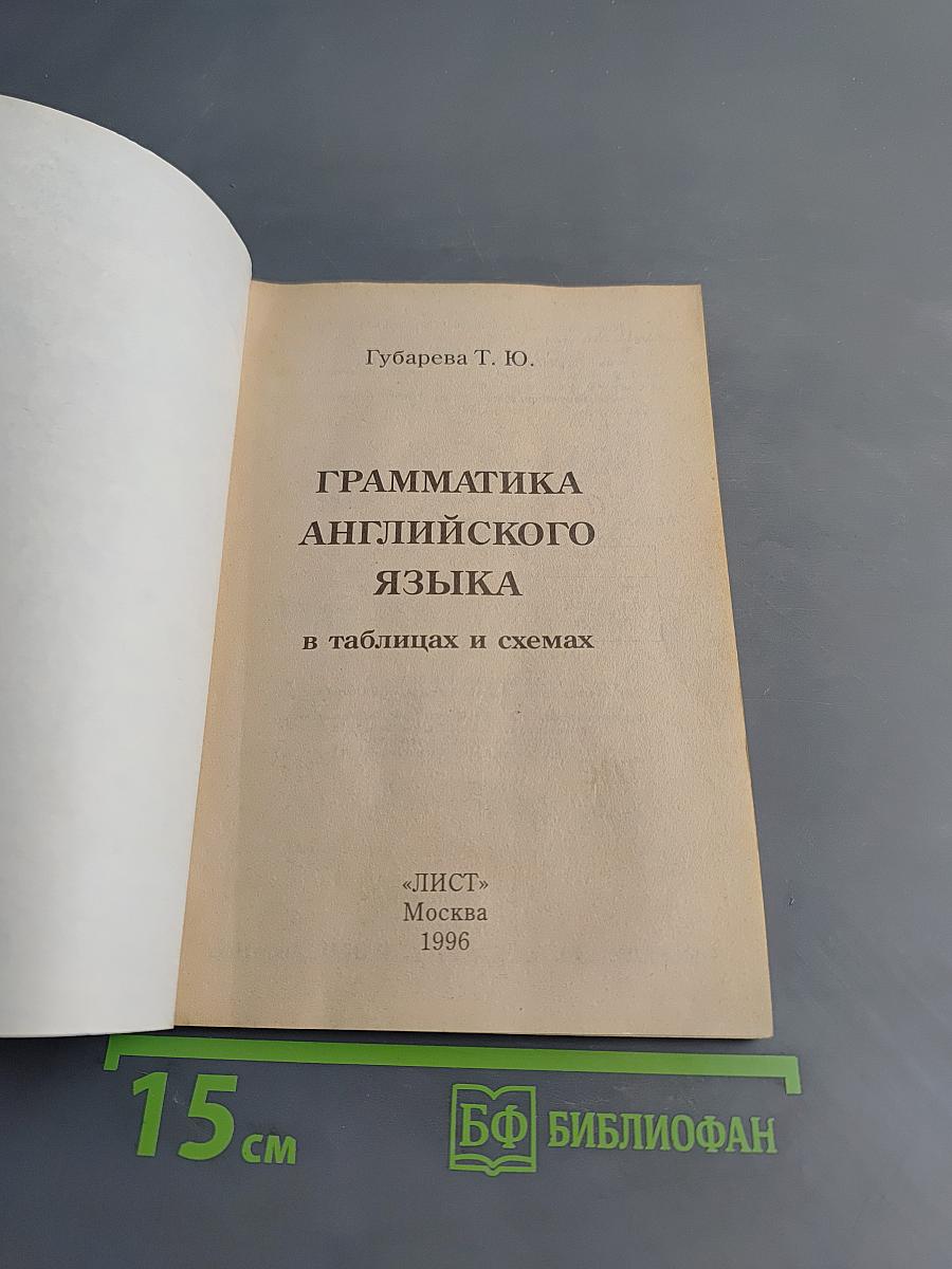 Грамматика английского языка (в таблицах и схемах)