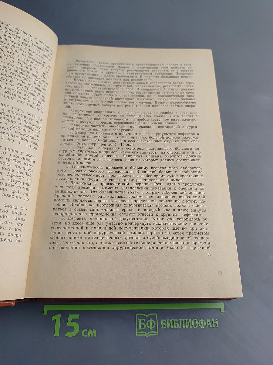 Ошибки, опасности и осложнения в хирургии