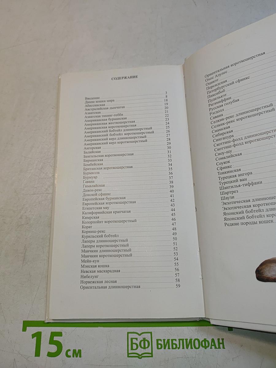 Породы кошек