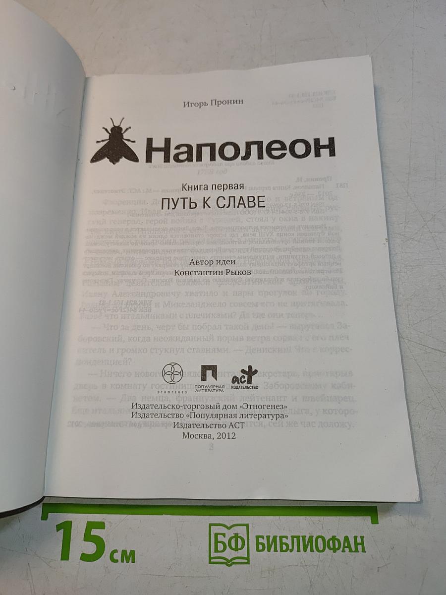 Наполеон. Книга первая. Путь к славе