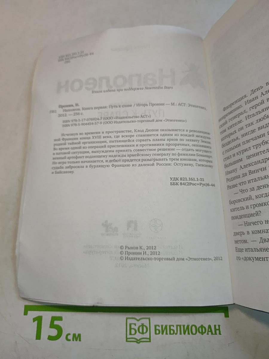 Наполеон. Книга первая. Путь к славе