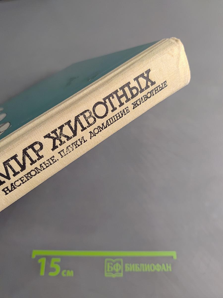 Мир животных. Насекомые, пауки, домашние животные