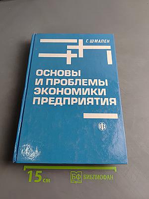 Основы и проблемы экономики предприятия