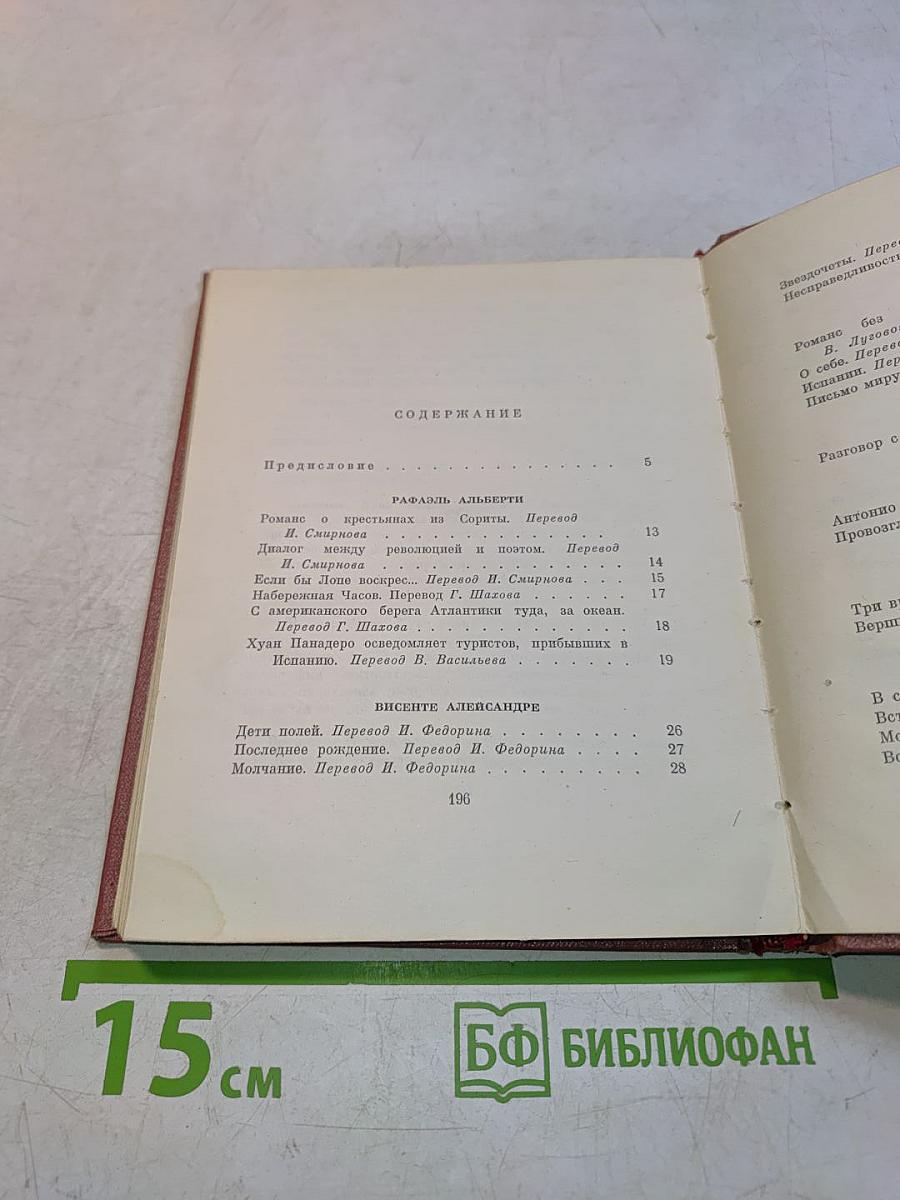 Современная испанская поэзия