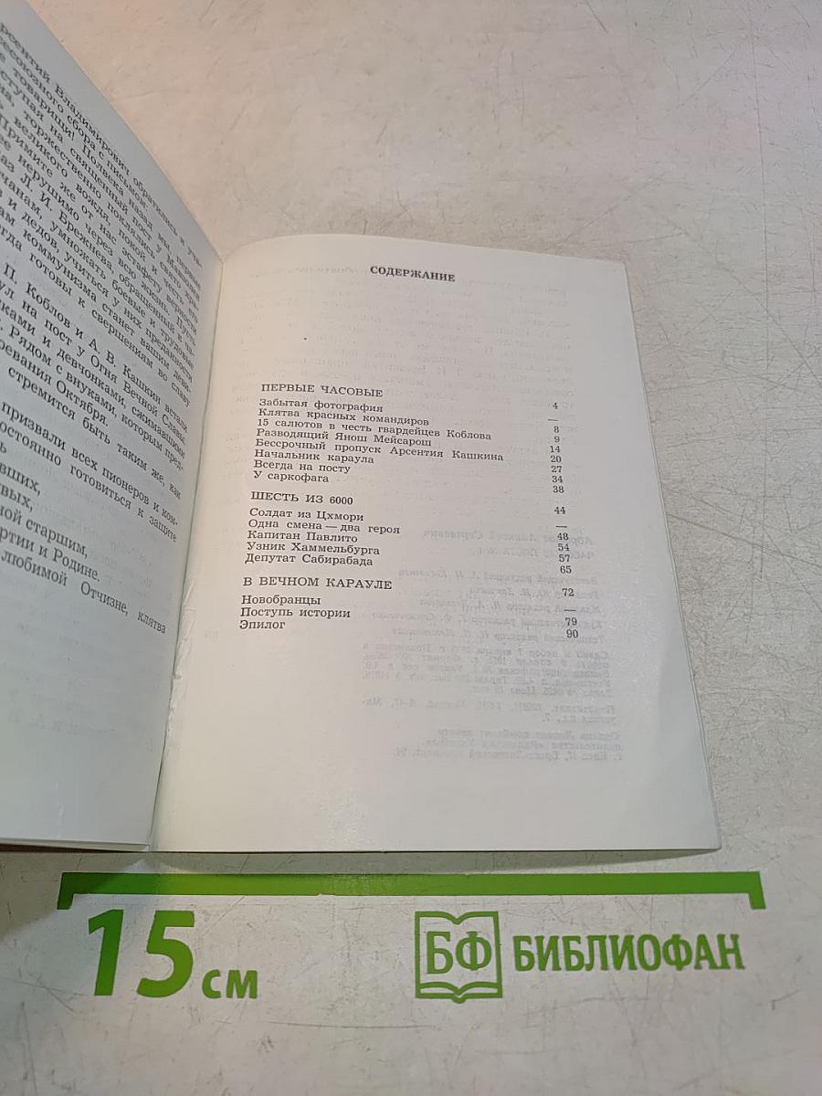 Часовые поста №1